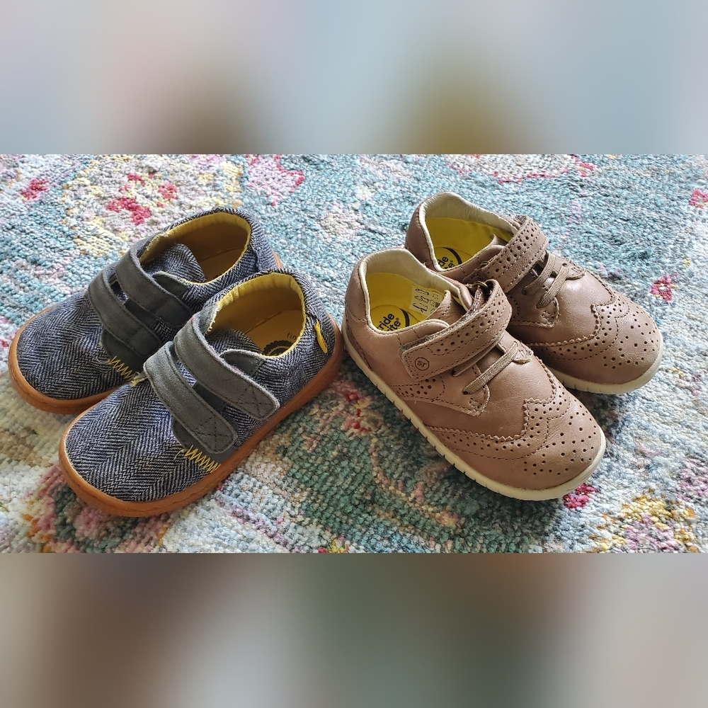 Lot of 2 pair Toddler 7 shoes Livie and Luca and Stride Rite.